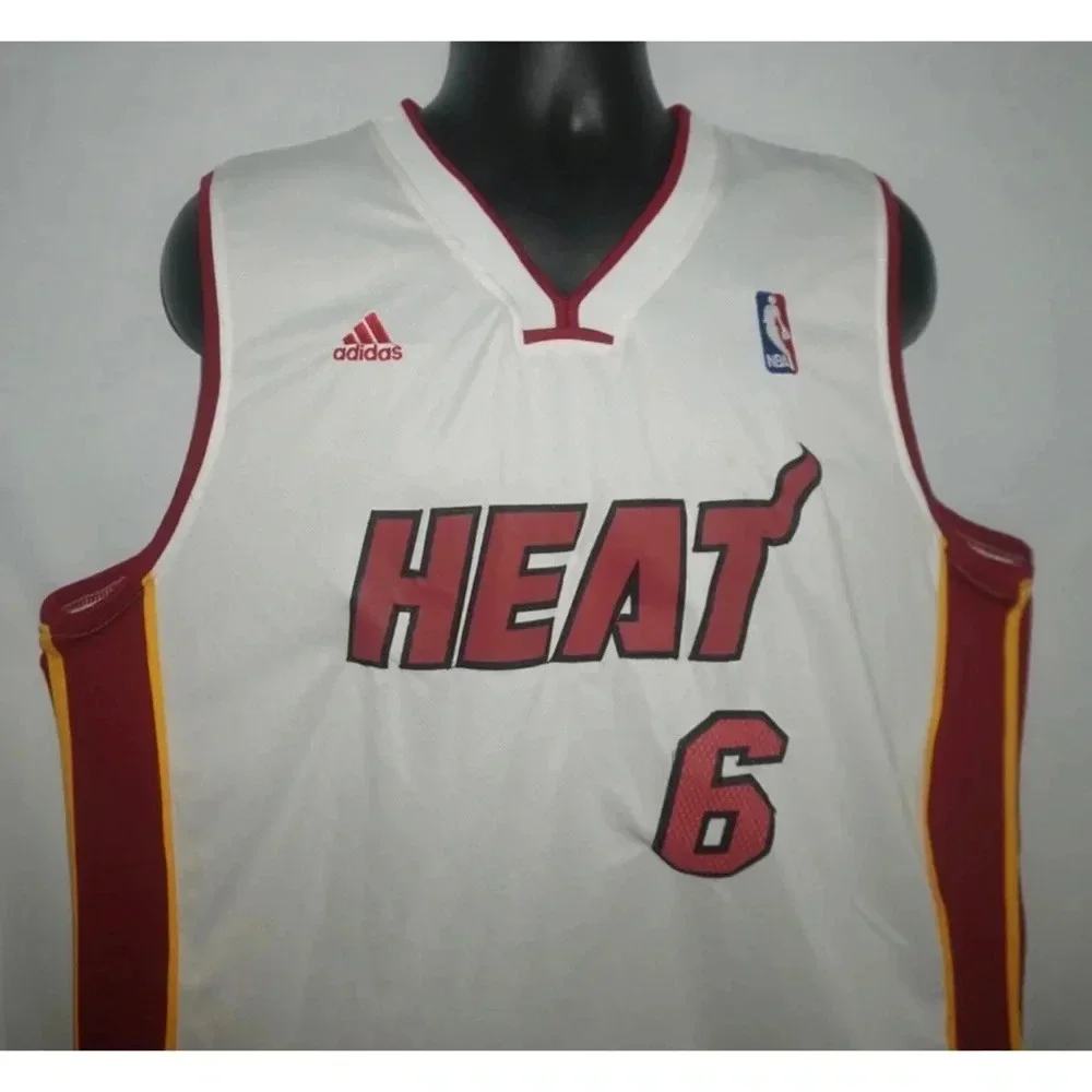 Labron James Miami Heat Adidas Jersey XXL
